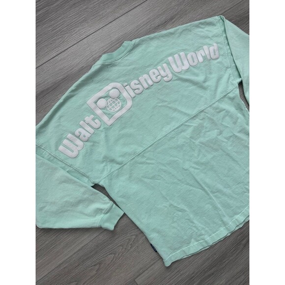 Walt Disney World Disneyland Teal Green Spirit Jersey Women Adult Small - Picture 1 of 6